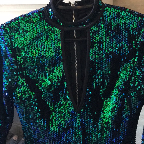 Multi Color sequins Dress - Picture 4 of 8